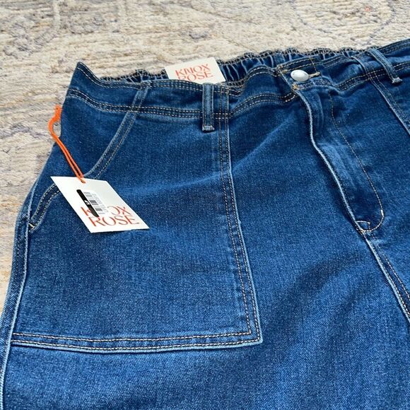Knox rose high rise straight leg jeans 39/xxl NWT - Picture 7 of 16